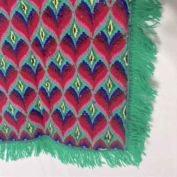 Vintage Handmade Woven Tapestry Art  Decor - Picture 8 of 13